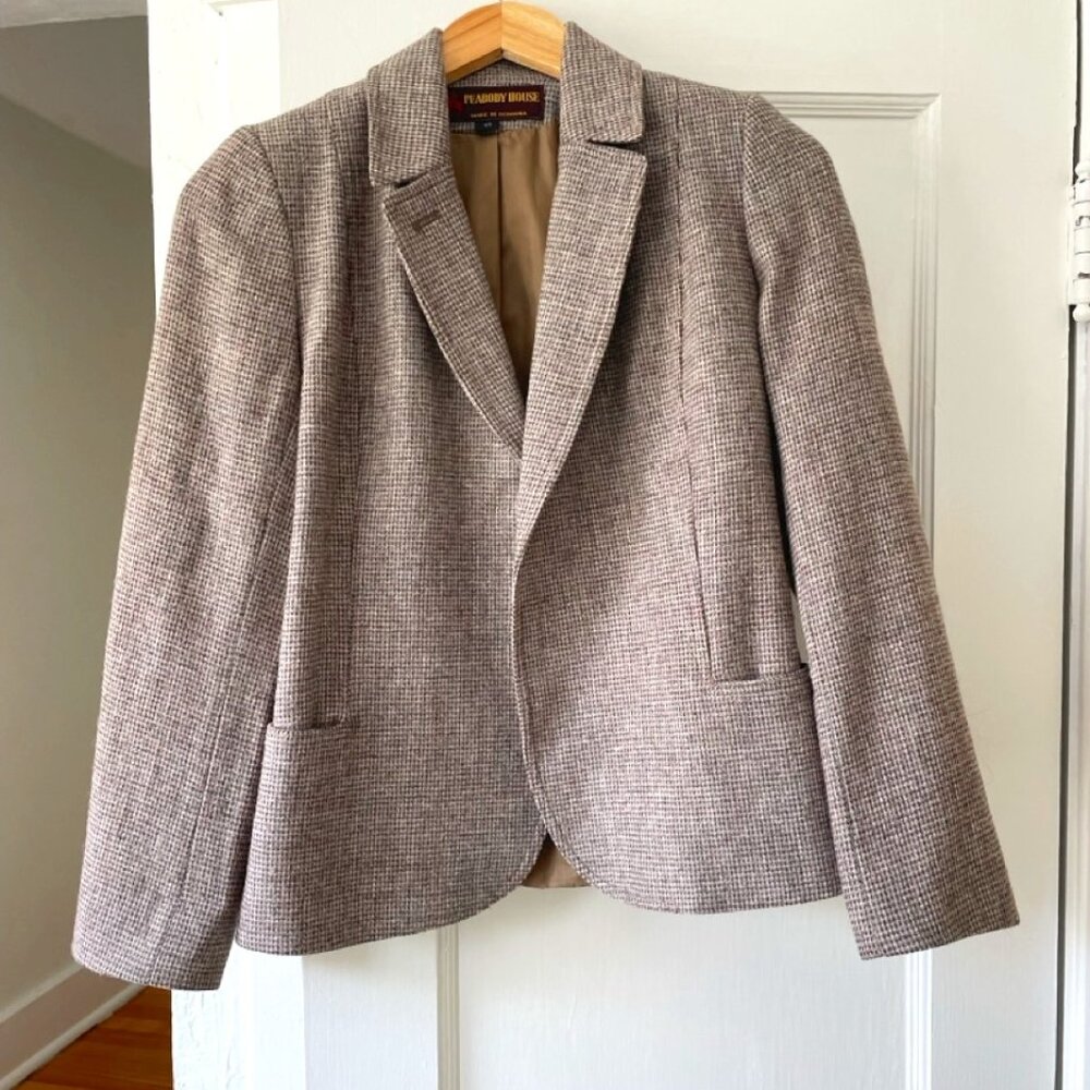 Vintage Tweed English Riding Jacket